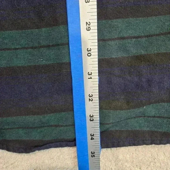 Tango by Max Raab Men's XL Long Sleeve Casual Button-down Plaid Flannel Shirt - Picture 14 of 16